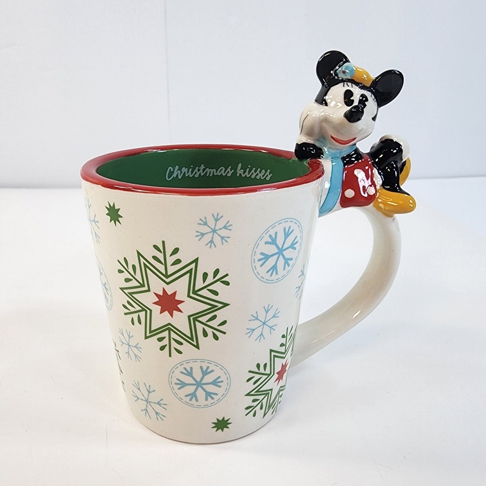 Disney Minnie Mouse Snowflake Holiday Mug
